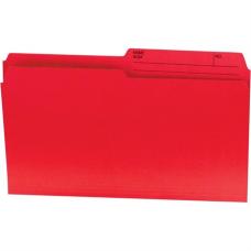 Offix 1/2 Tab Cut legal Size Top Tab File Folder Red Offix 1/2 Tab Cut legal Size Top Tab File Folder Red