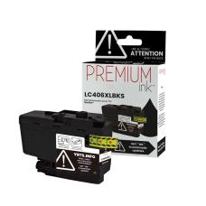 Compatible Brother LC406XLBKS (Pigment) Noir